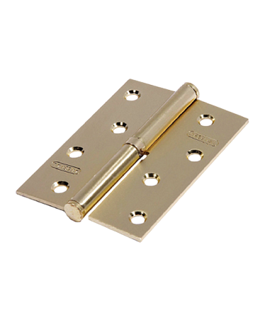 Разъемные петли Петля разъемная PALIDORE 100*70*2,5 SB L матовое золото ЛЕВАЯ 